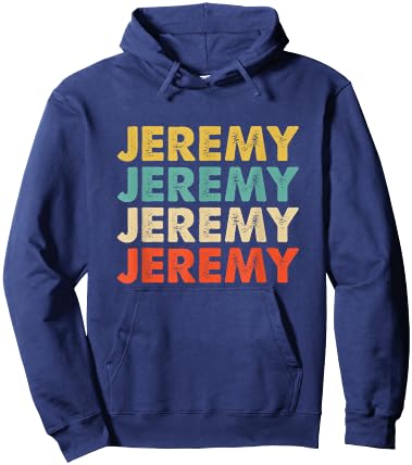 Jeremy Name Hoodie - Hoodie | Navy