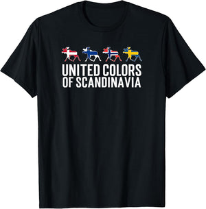 Scandinavia Flags Sweden Norway Denmark Finland