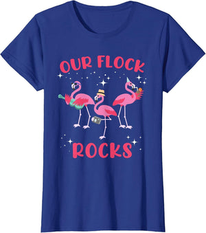 Our Flock Rocks Flamingo Matching Family Vacation Group