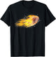 American Football Ice Flaming Fire Sports Lover Fireball