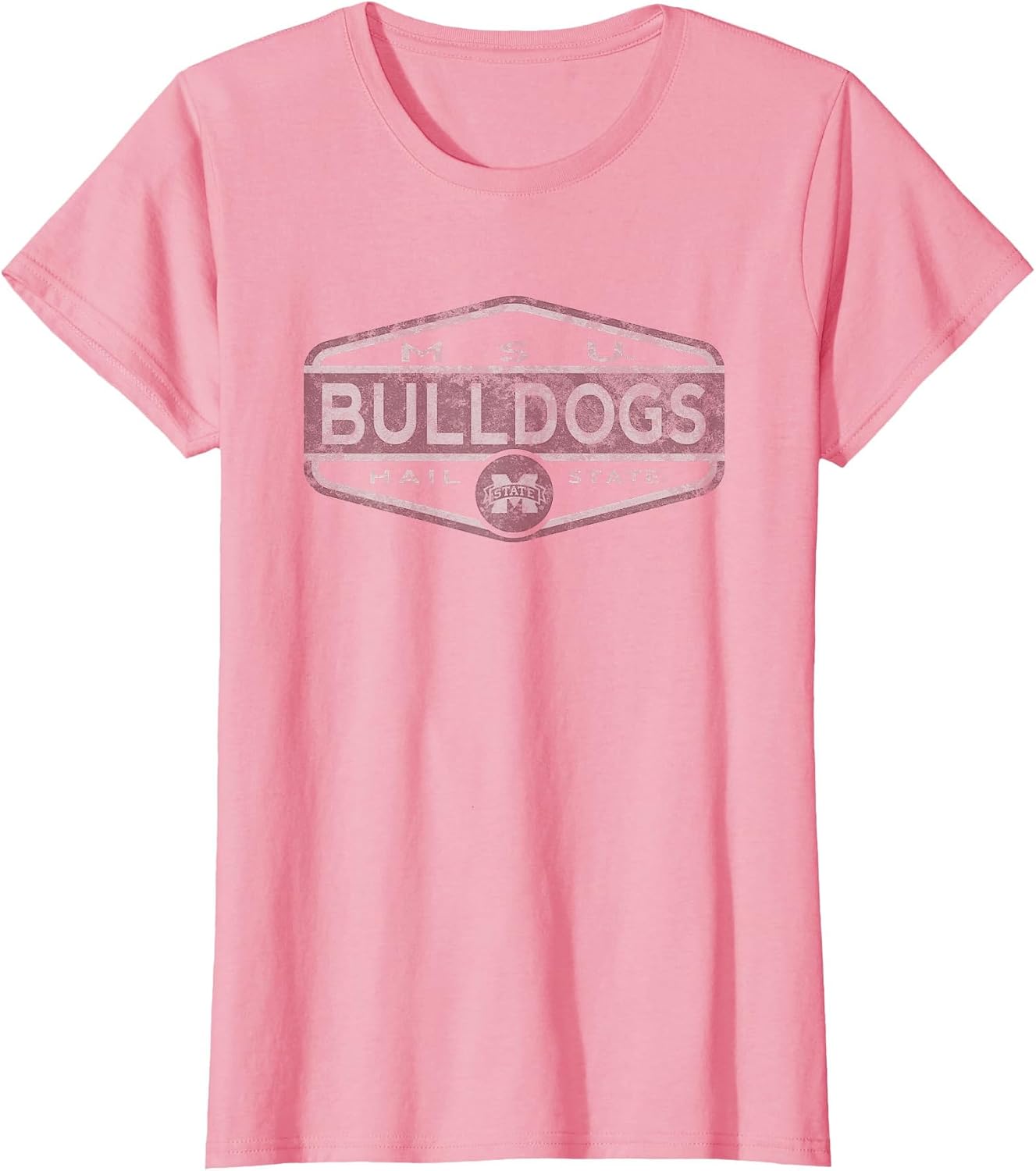 Mississippi State Bulldogs Vintage Hail State Pink