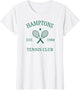 Hamptons Athletics Tennis Club Racquet Prep Vintage NY