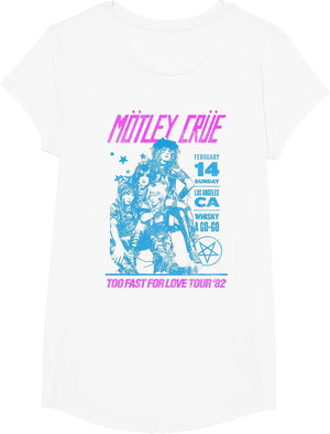 Mötley Crüe – Vintage Whisky Rework on White