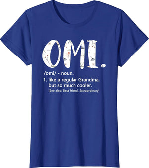 Omi Shirts Mothers Day idea Cute Grandma Omi