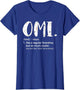 Omi Shirts Mothers Day idea Cute Grandma Omi