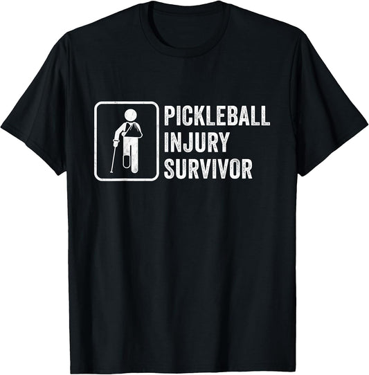 Cool Pickleball Coach With Saying Pickleball Injury Survivor