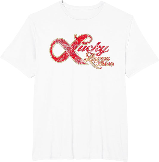 Lucky Lager Beer Vintage Style - Logo