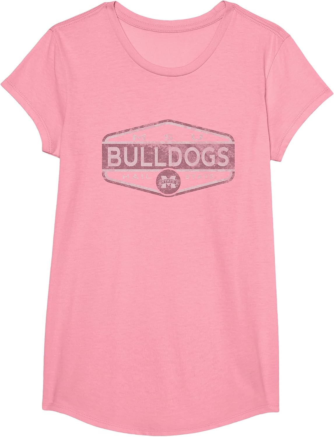 Mississippi State Bulldogs Vintage Hail State Pink