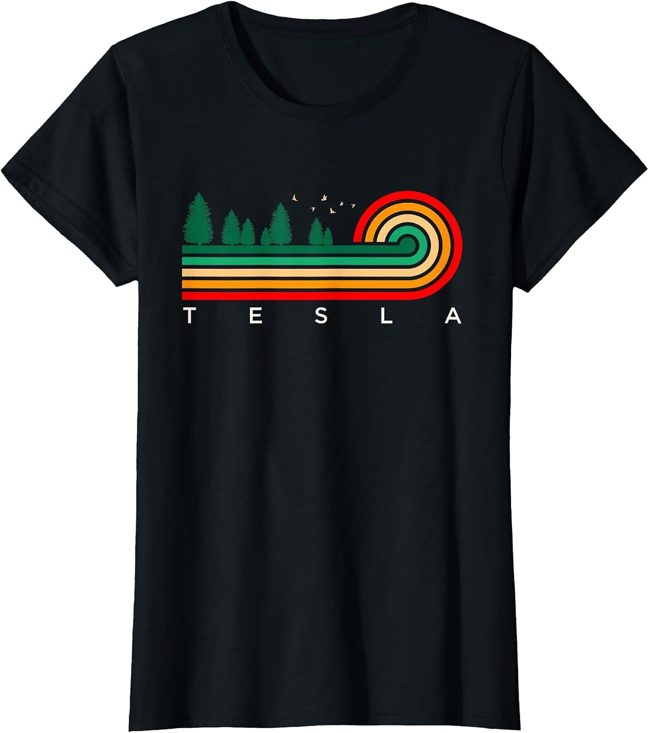 Evergreen Vintage Stripes Tesla, West Virginia