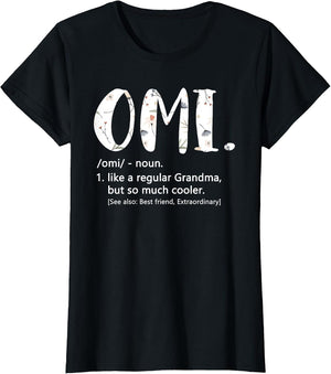 Omi Shirts Mothers Day idea Cute Grandma Omi