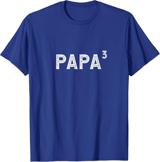 Papa 3 Papa for Grandfather Grandpa with 3 Grandkids