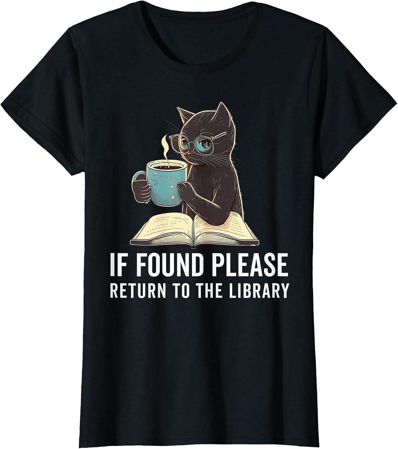 If Found Please Return to The Library Bookish Book Lover