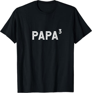 Papa 3 Papa for Grandfather Grandpa with 3 Grandkids