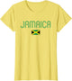 Jamaica Flag Jamaican Vintage Athletic Throwback Souvenir