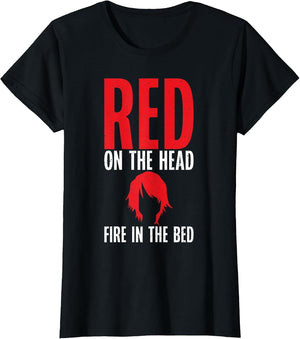 Red on The Head Fire in The Bed Redhead
