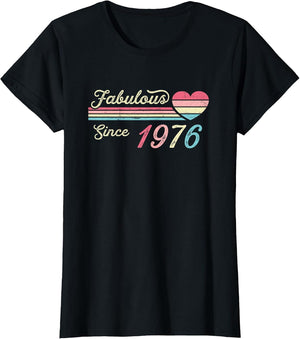 Vintage Fabulous Since 1976 Birthday