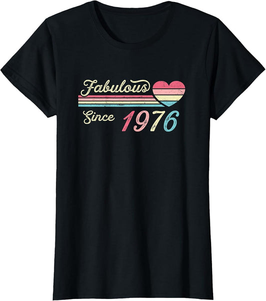 Vintage Fabulous Since 1976 Birthday