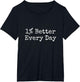 1% Percent Better Every Day Motivational Quote Inspirational