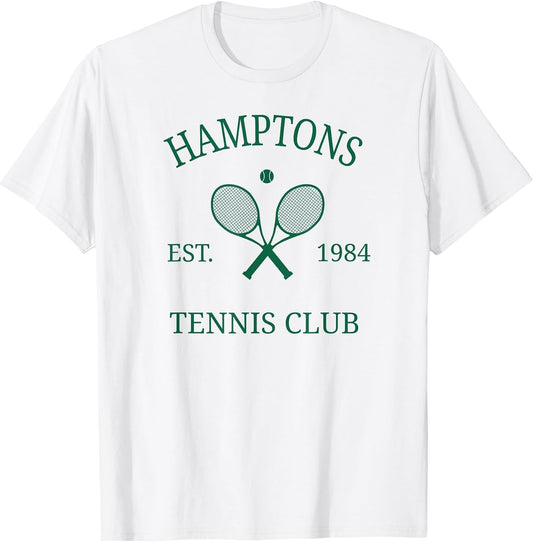 Hamptons Athletics Tennis Club Racquet Prep Vintage NY