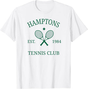 Hamptons Athletics Tennis Club Racquet Prep Vintage NY