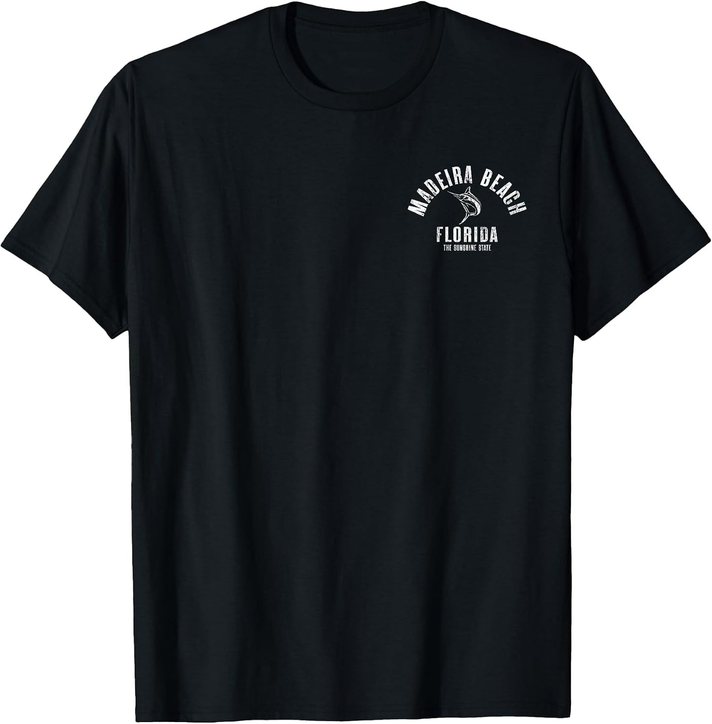 Madeira Beach Florida FL Retro Vintage Beach Front & Back Women