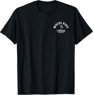 Madeira Beach Florida FL Retro Vintage Beach Front & Back Women