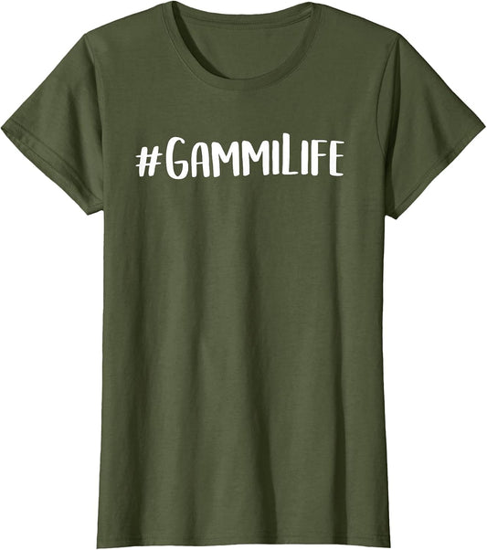 Gammi Shirts Grandma Mother's Day idea Gammi Life