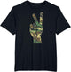 Camo Peace Sign Symbol Camouflage Women Adults