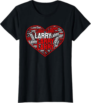 Personalized Name Larry I Love Larry Vintage