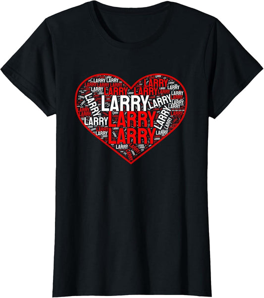Personalized Name Larry I Love Larry Vintage