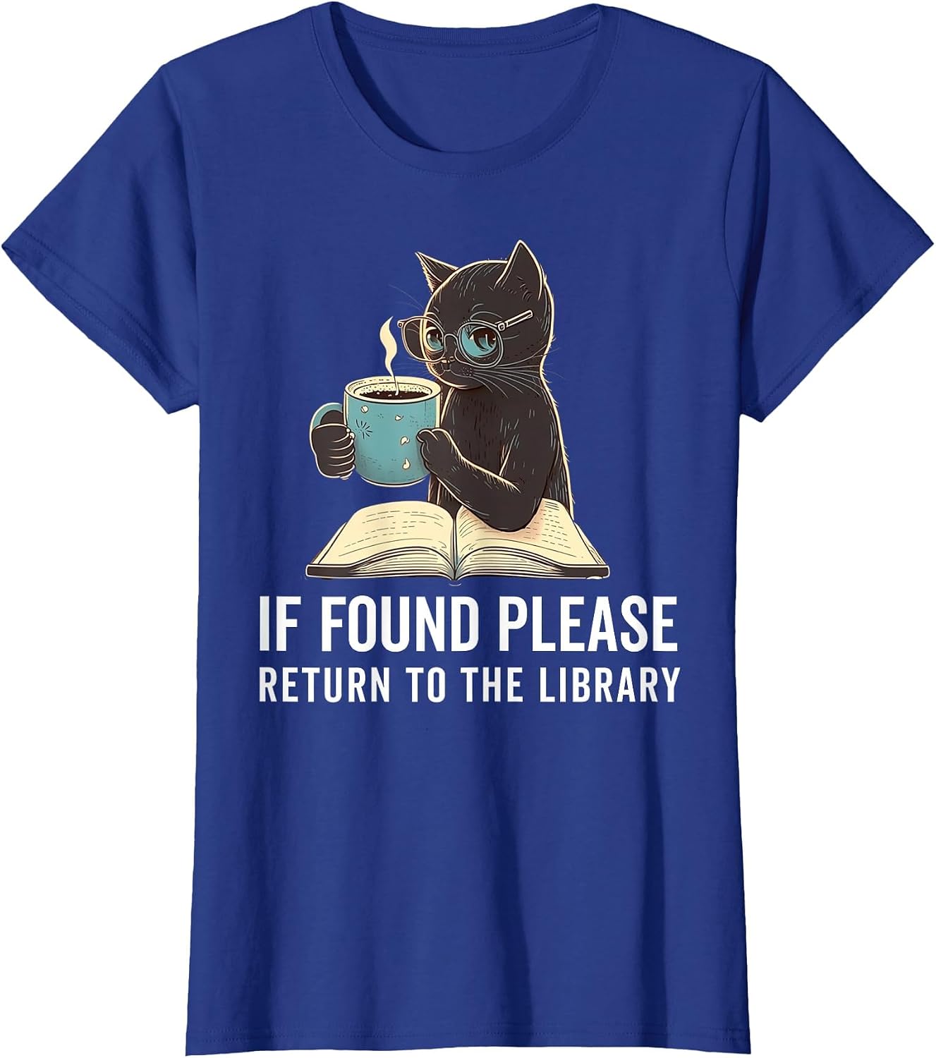 If Found Please Return to The Library Bookish Book Lover