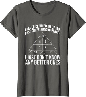 Shuffleboard Table Game Player and Shuffleboard Queen