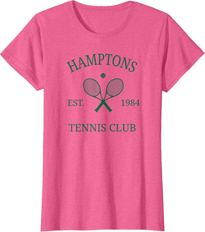 Hamptons Athletics Tennis Club Racquet Prep Vintage NY