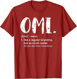 Omi Shirts Mothers Day idea Cute Grandma Omi