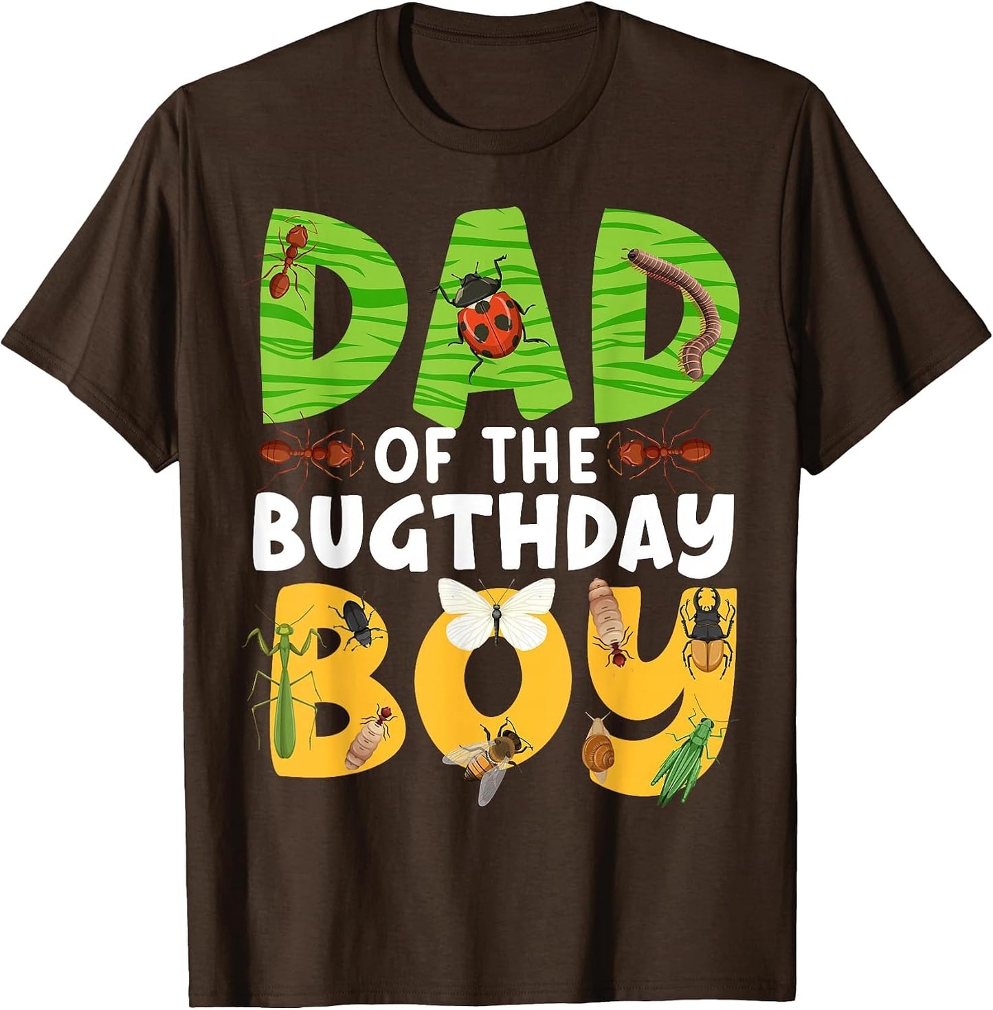 Dad of The Bugthday Boy Bug Themed Birthday Party Insects