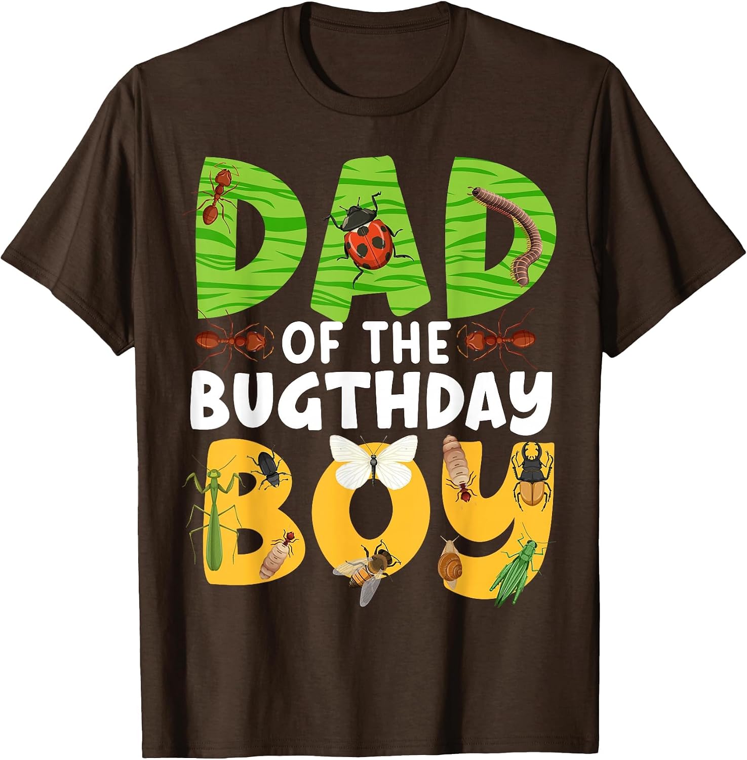 Dad of The Bugthday Boy Bug Themed Birthday Party Insects