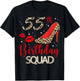 55 Year Old Birthday Squad Leopard High Heels 55th B-Day