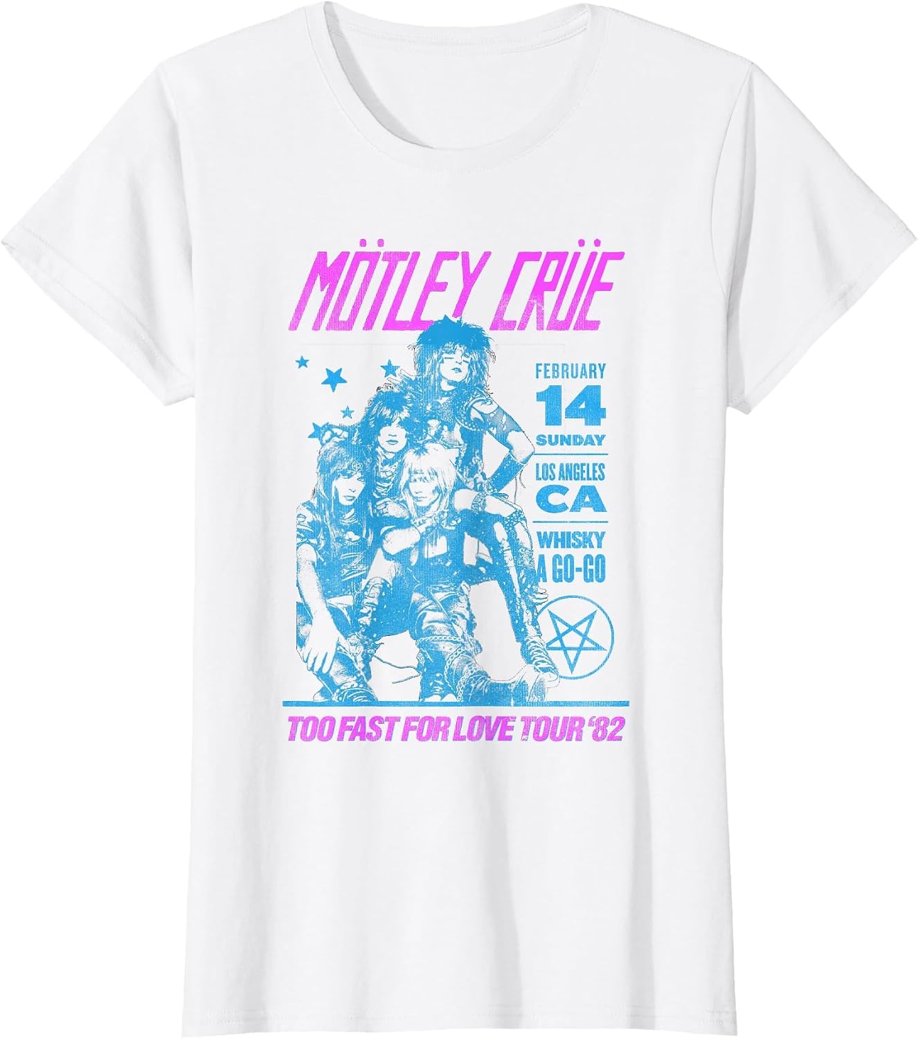 Mötley Crüe – Vintage Whisky Rework on White