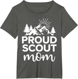 Camping Mother Proud Scout Mom