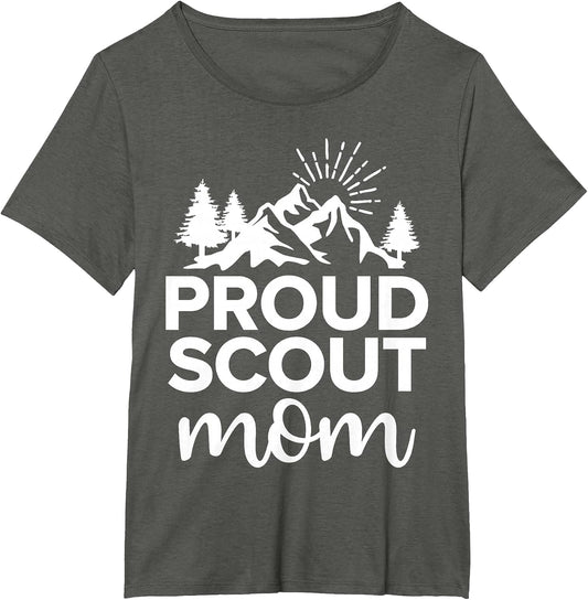 Camping Mother Proud Scout Mom