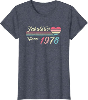 Vintage Fabulous Since 1976 Birthday