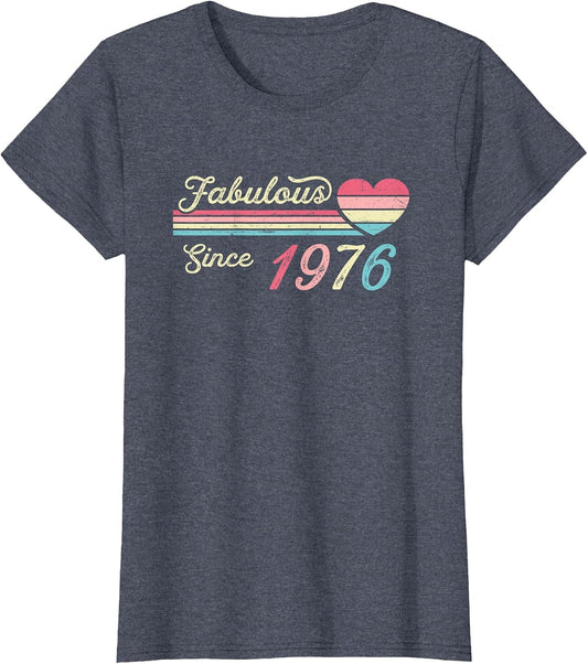 Vintage Fabulous Since 1976 Birthday