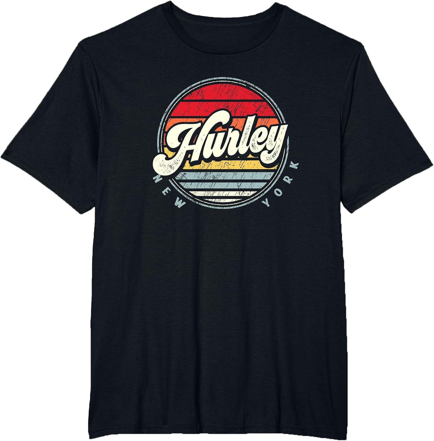 Retro Hurley Home State Cool 70s Style Sunset