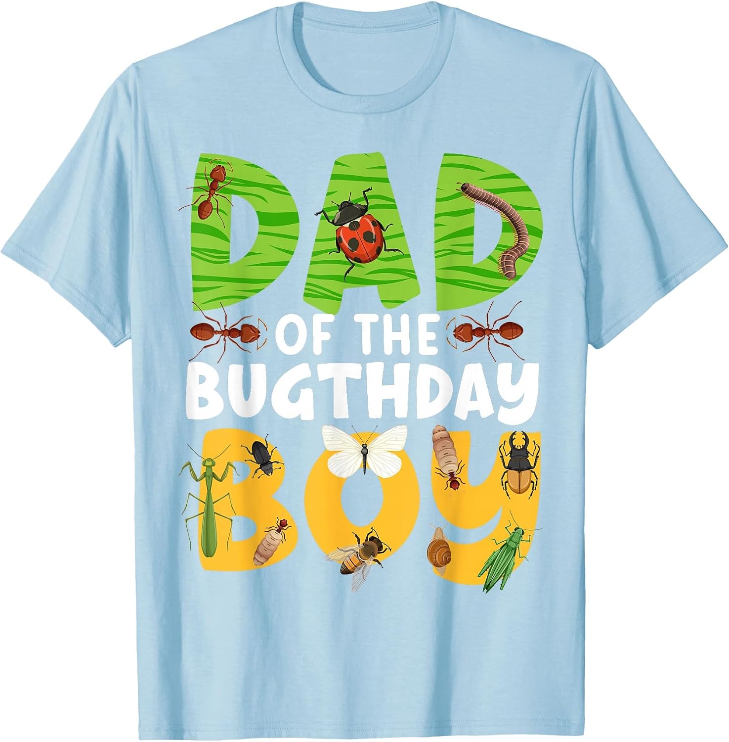 Dad of The Bugthday Boy Bug Themed Birthday Party Insects