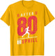 Running 80th Birthday Jogger I It's All Uphill I 80 Years