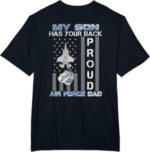 My Son Has Your Back Proud Air Force Dad USAF Family
