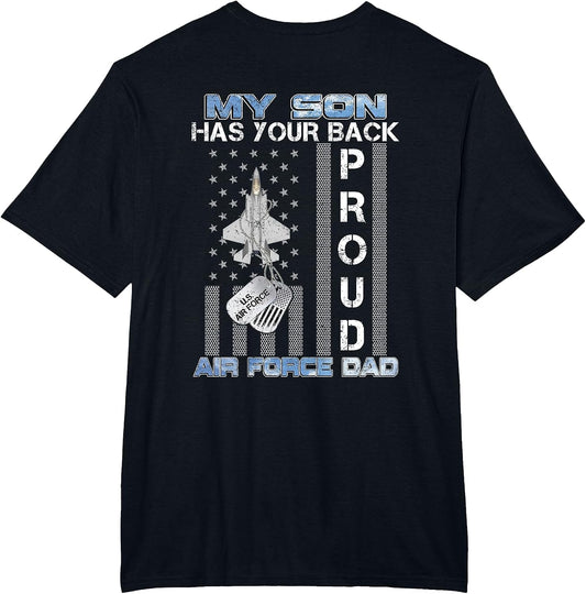 My Son Has Your Back Proud Air Force Dad USAF Family
