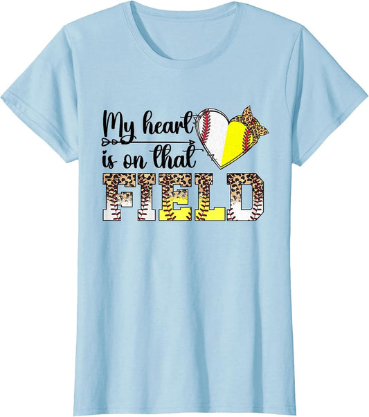 On That Field Proud Baseball Softball Grandma