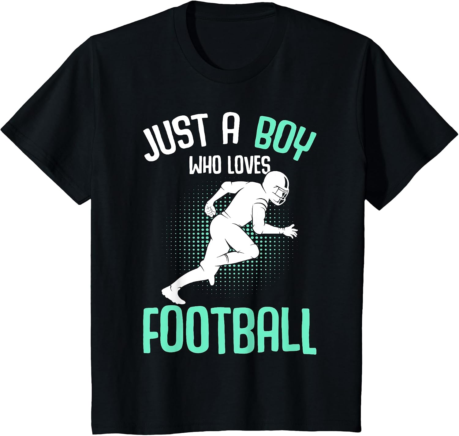 Just A Boy Who Loves Football American Football Kids Boys