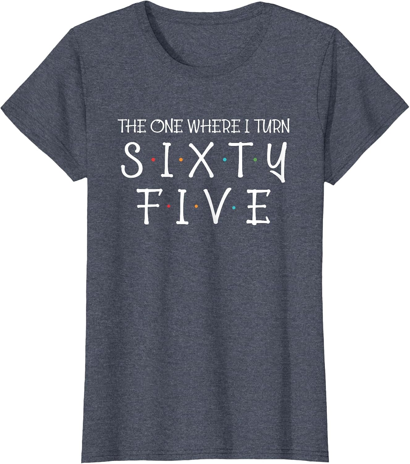 The One Where I Turn Sixty Five Funny 65th Birthday Party